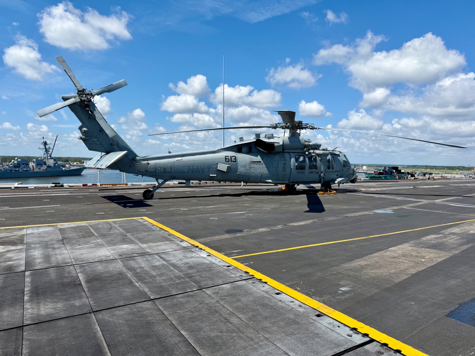 Walking the Flight Deck: Our Tour of the USS Nimitz at Naval Station Mayport