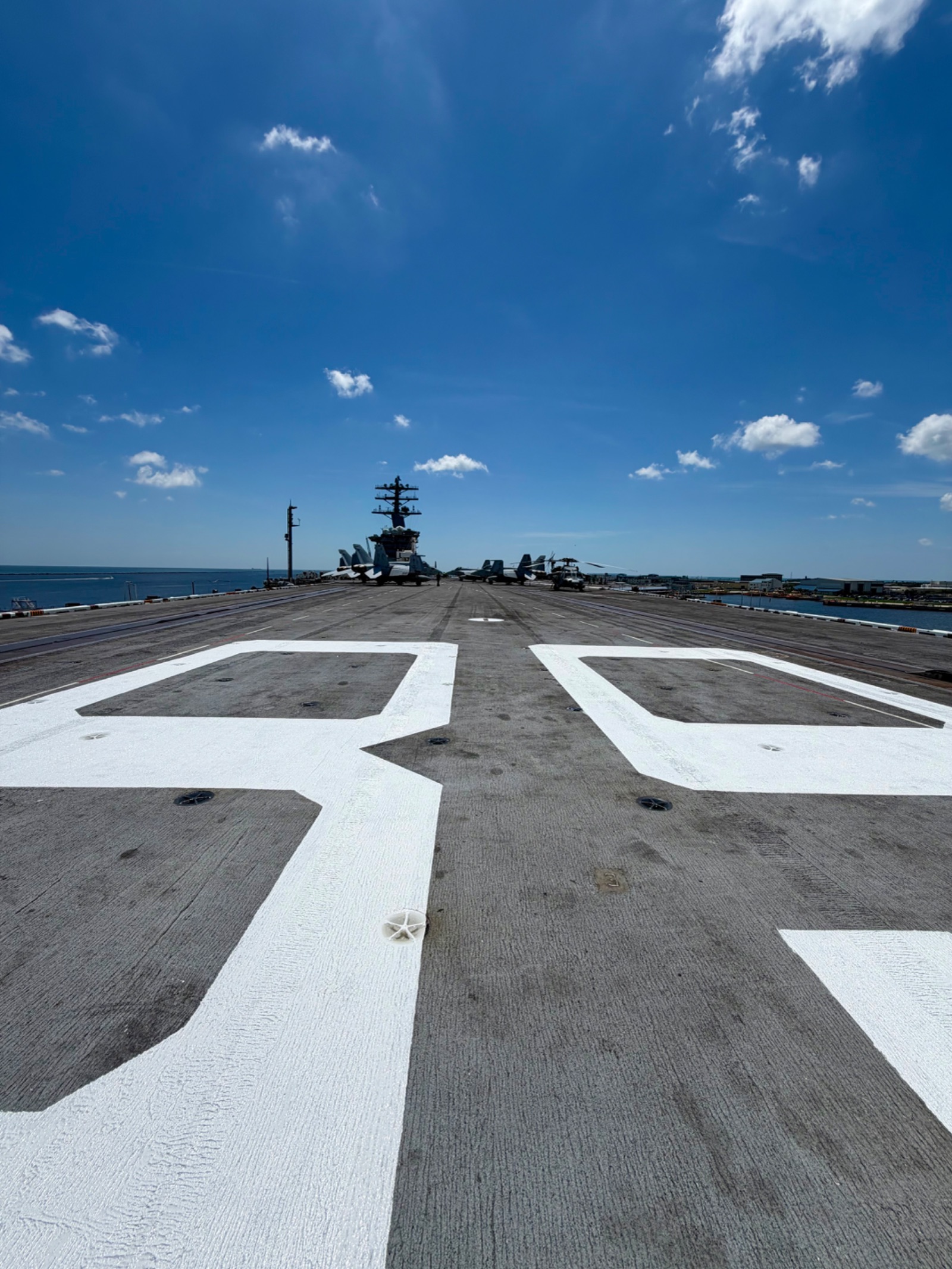 Walking the Flight Deck: Our Tour of the USS Nimitz at Naval Station Mayport