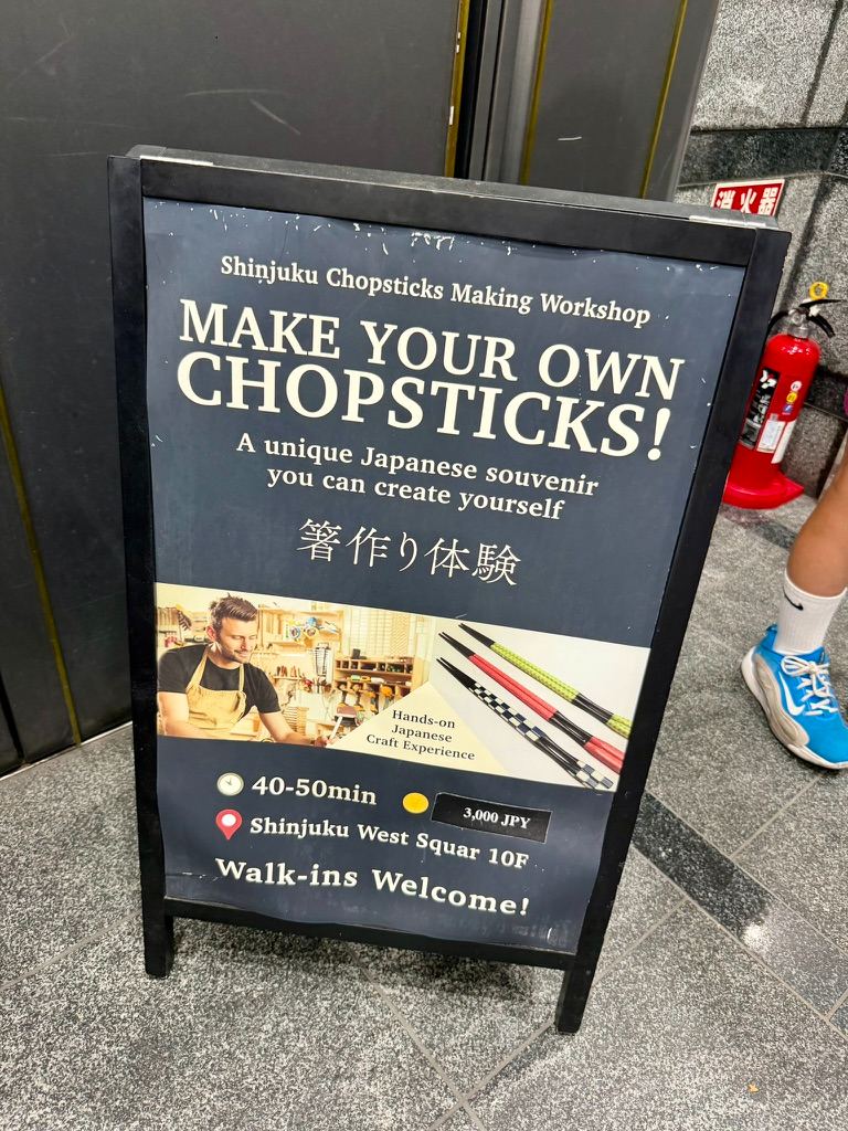 Crafting Our Own Custom Chopsticks in Japan! 🥢✨
