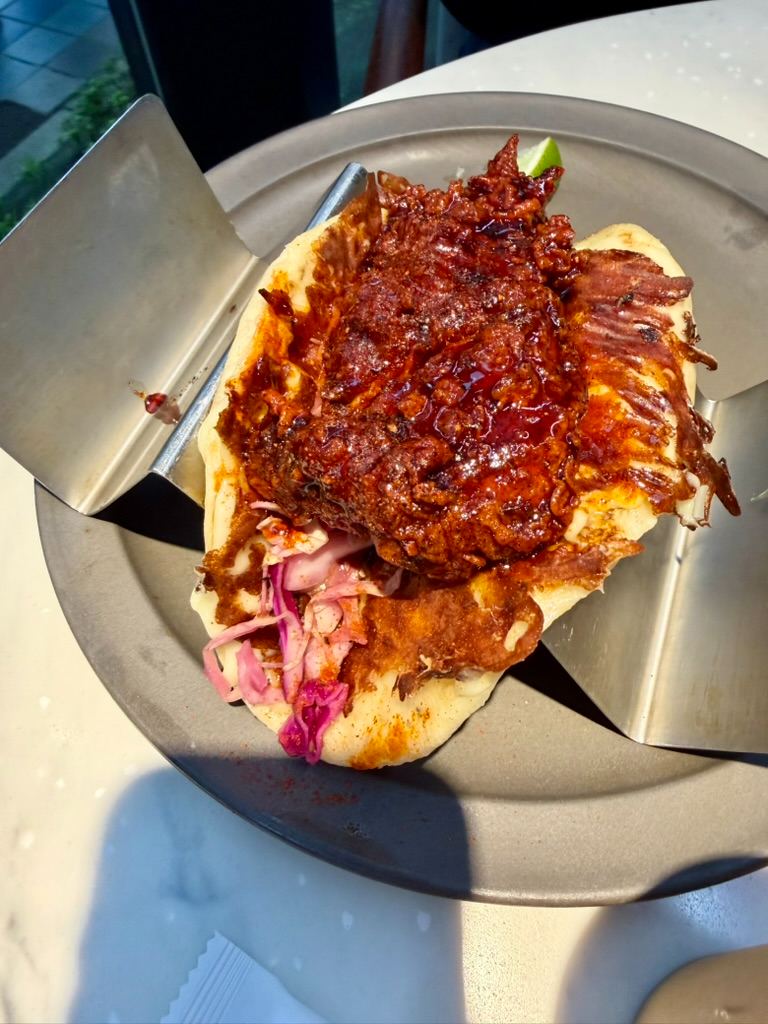 🌮 Squeezing Into Flavor: The Ultimate Loaded Tacos & Fries Feast at Blue Entrance Kitchen! 🍟🔥
